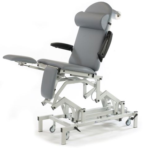Seers - Medicare Podiatry Electric Couch tilted