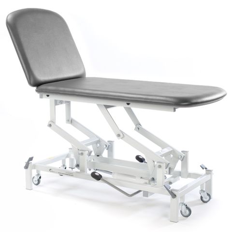 Seers 2 section hydraulic couch - grey