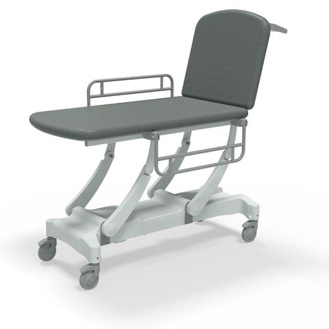 Seers - CLINNOVA Mobile 2 Section electric Treatment couch | Premium base | Electric backrest (265Kg SWL)
