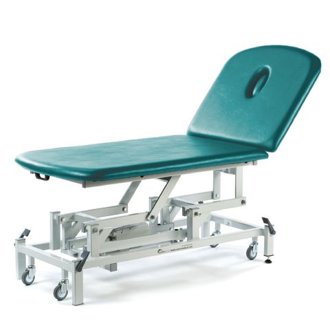 Seers - Therapy Bariatric 2 Section Couches, electric, with wheel and switch options (325kg SWL)