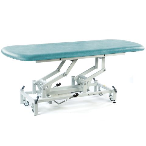 Seers - Therapy Hygiene Table - Large, hydraulic/electric, retractable wheels and various switch options (240kg SWL)