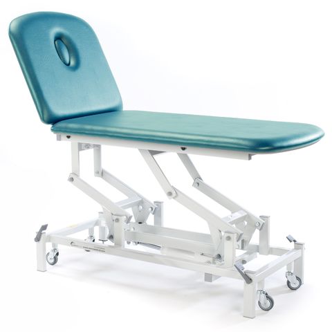 Seers - Therapy 2 Section Electric Couch - aqua blue