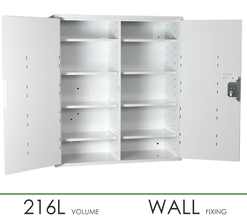 Medicine Cabinet | 900mm H x 800mm W x 300mm D | MED402