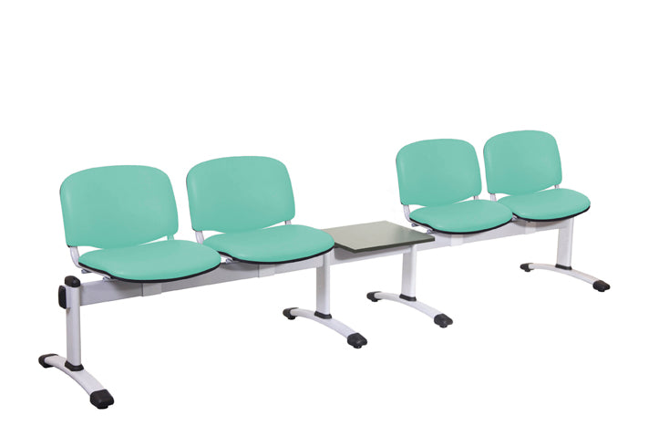 Sunflower - Venus Visitor 5 Section Module - Incorporating 4 Seats/Backs & 1 Magazine Table