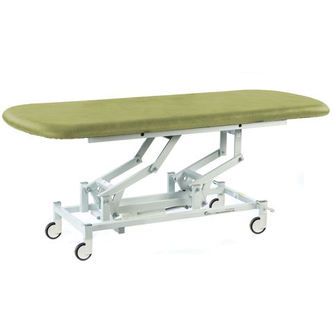 Seers - Therapy Hygiene Table - Large, hydraulic/electric, central locking wheels and various switch options (240kg SWL)