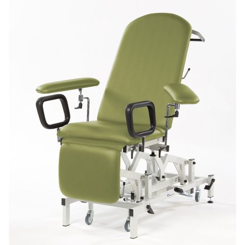 Seers - Medicare Phlebotomy Hydraulic Couch (240Kg SWL) with manual backrest (RWD)