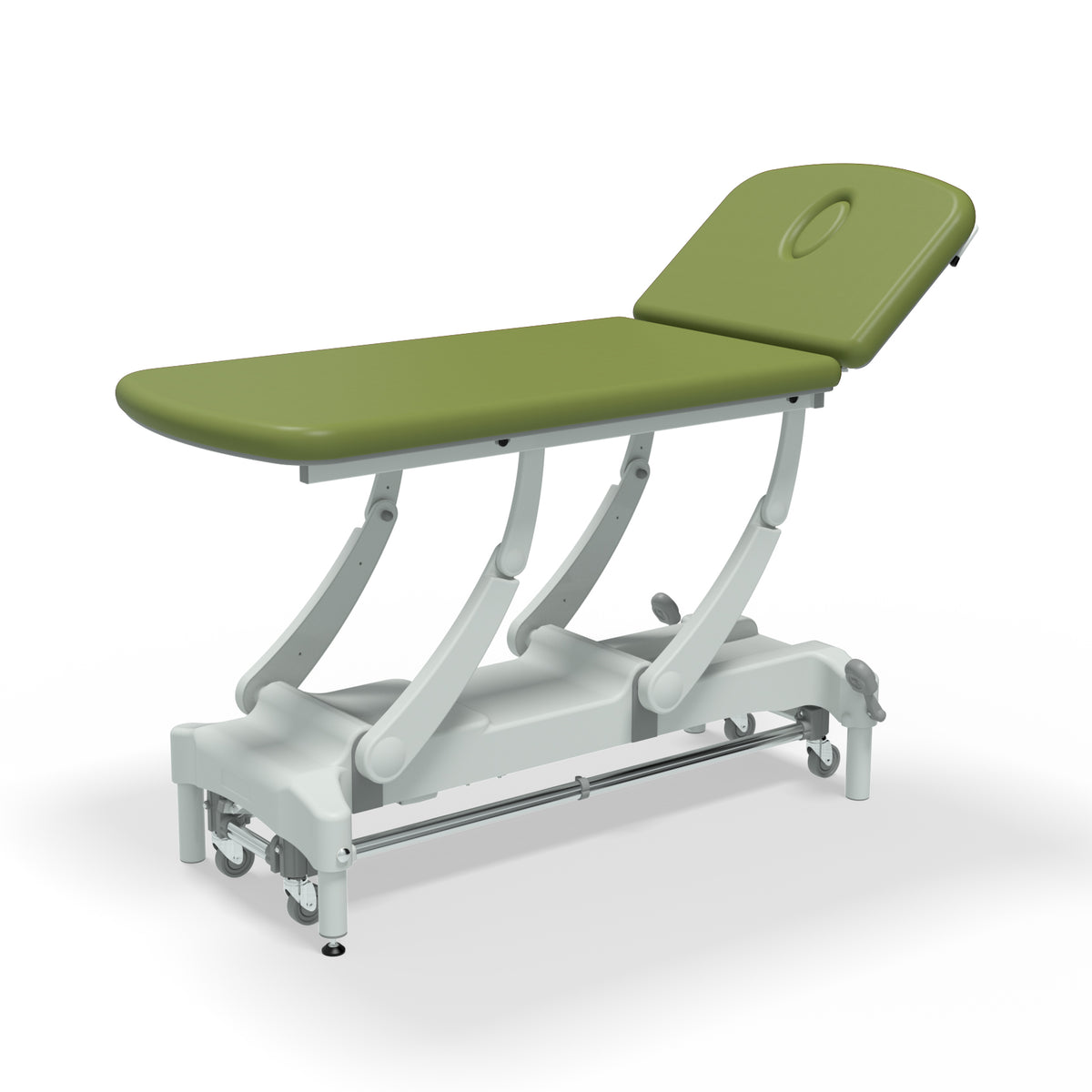 Seers - CLINNOVA Therapy 2 Section Electric Couch - lime green