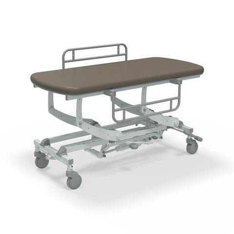 Seers - CLINNOVA Mobile Hygiene Hydraulic Table Medium (155cm), incl. side support rails with wheel and base options (265Kg SWL)