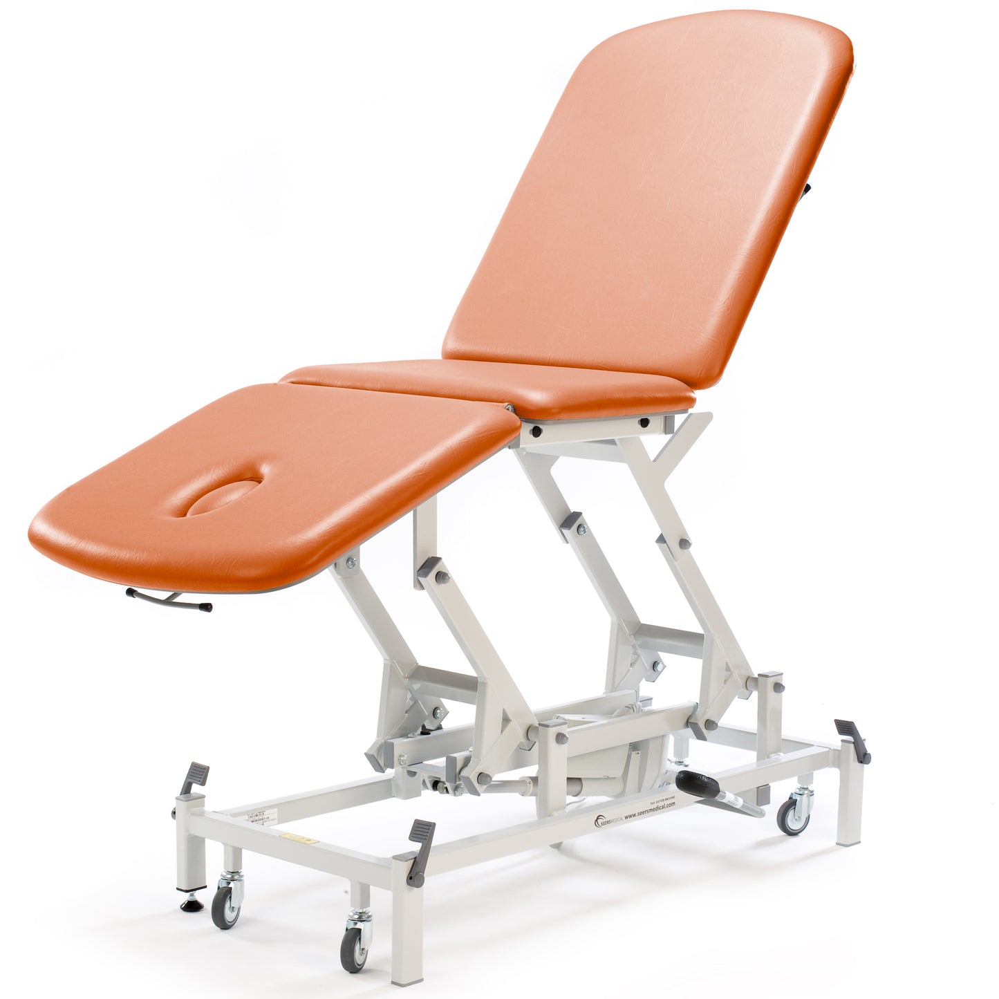 Seers - Therapy 3 Section Hydraulic Couch with various head options suitable for physiotherapy
