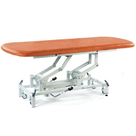 Seers - Therapy Hygiene Table - Large, hydraulic/electric, retractable wheels and various switch options (240kg SWL)
