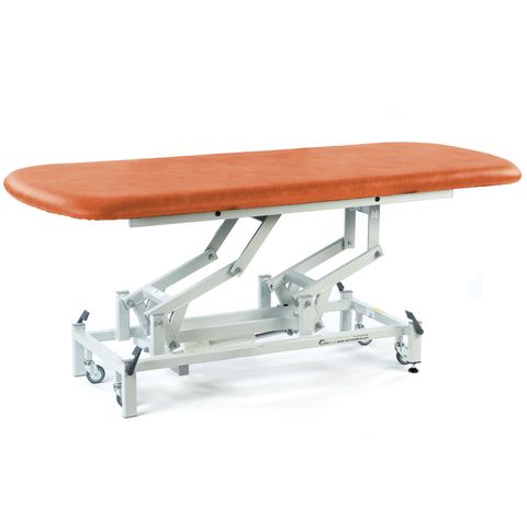 Seers - Therapy Hygiene Table - Large, hydraulic/electric, retractable wheels and various switch options (240kg SWL)