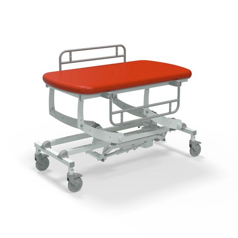 Seers - CLINNOVA Mobile Hygiene Electric Table Small (120cm), classic base incl. side support rails with wheel and switch options (265Kg SWL)