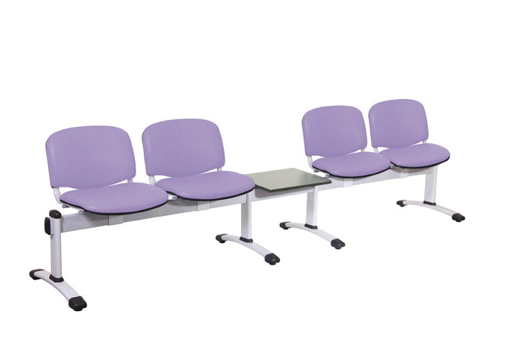 Sunflower - Venus Visitor 5 Section Module - Incorporating 4 Seats/Backs & 1 Magazine Table