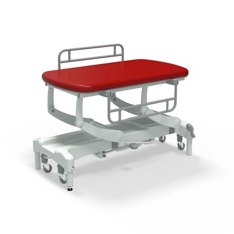 Seers - CLINNOVA Therapy Hygiene Hydraulic Table with side support rails and size and base options (265Kg SWL)