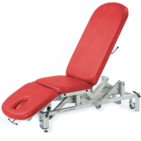 Seers - Therapy 3 Section Electric Couch, with basic head section and various switch options (240kg SWL)