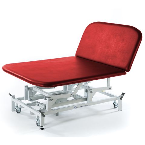 Seers - Therapy Bobath electric couch, 125cm wide , with gas or electric backrest an switch options (250kg SWL)