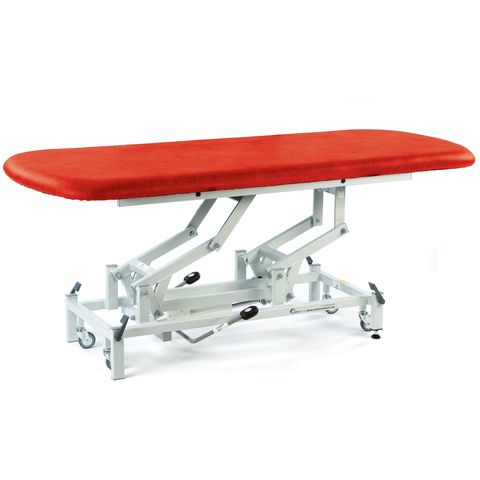 Seers - Therapy Hygiene Table - Large, hydraulic/electric, retractable wheels and various switch options (240kg SWL)