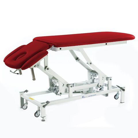 Seers - Therapy 2 Section Electric Couch, with plus head section - red