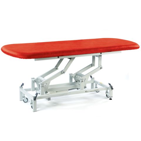 Seers - Therapy Hygiene Table - Large, hydraulic/electric, retractable wheels and various switch options (240kg SWL)