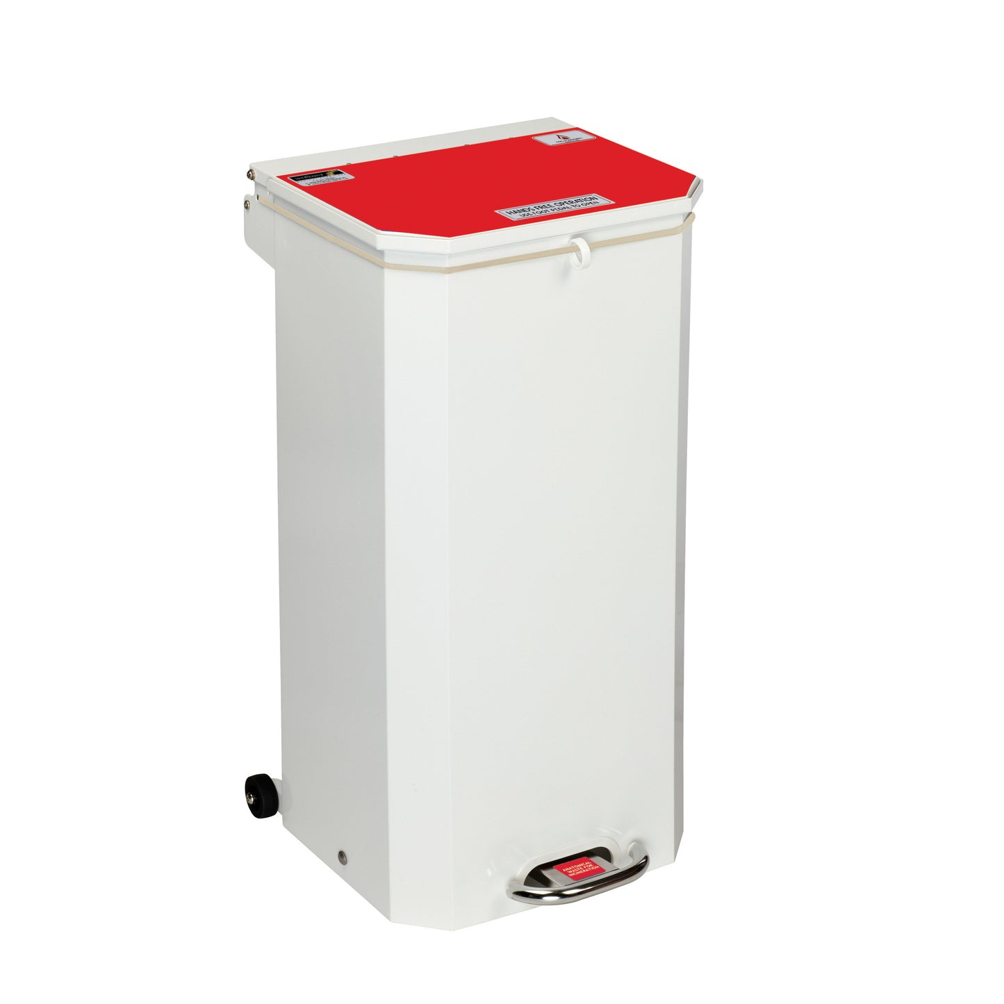 Sunflower - 20, 50 or 70 Litre Hospital/Clinical Bins - red and white