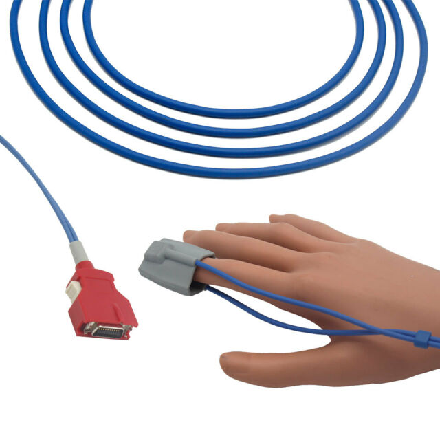 Reconditioned Masimo Rad 5v Handheld Pulse Oximeter with Adult Finger Sensor + Paediatric Soft Tip Sensor