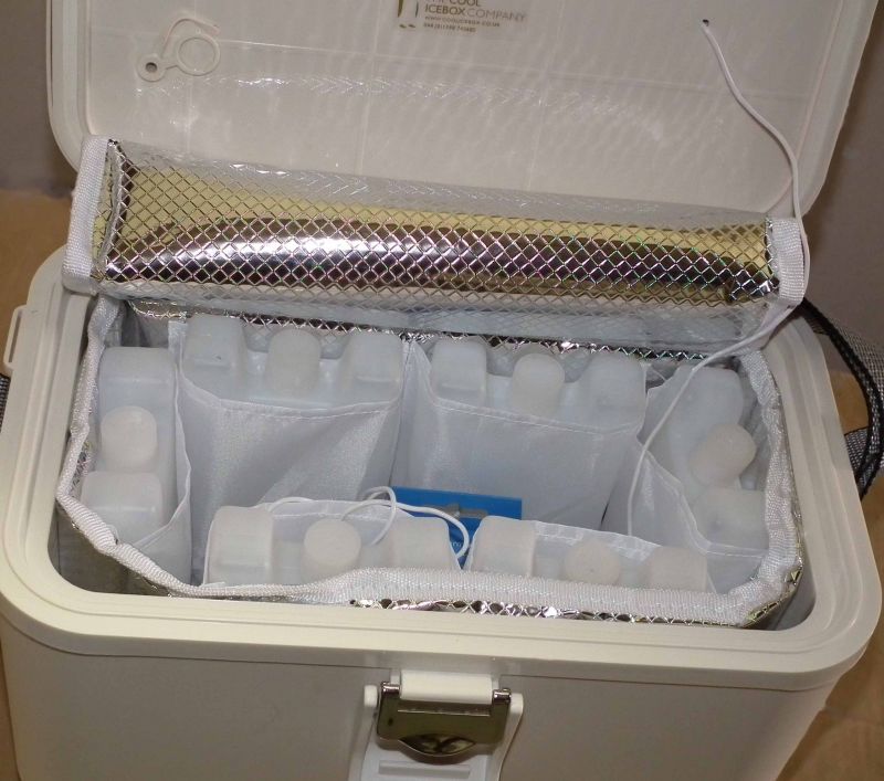 8L Nomad Medical Cool Box - Hard Gel Packs (incl. VAT)