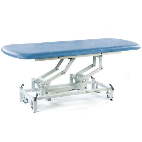 Seers - Therapy Hygiene Table - Large, hydraulic/electric, retractable wheels and various switch options (240kg SWL)