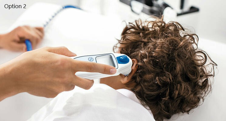 seca 535 - with seca spO2 and Oral/Axillar Temp or G3 Tympanic Temp