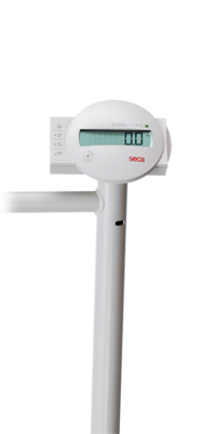 seca 677 - Class III high capacity digital wheelchair scale with folding handrail, BMI, wireless Connectivity