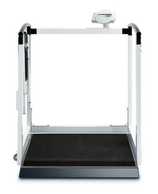seca 685 - Class III high capacity digital wheelchair scale with handrail on both side, folding seat, BMI, Wireless Connectivity