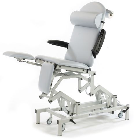 Seers - Medicare Podiatry Electric Couch tilted