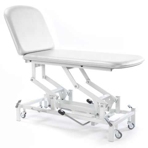 Seers 2 section hydraulic couch