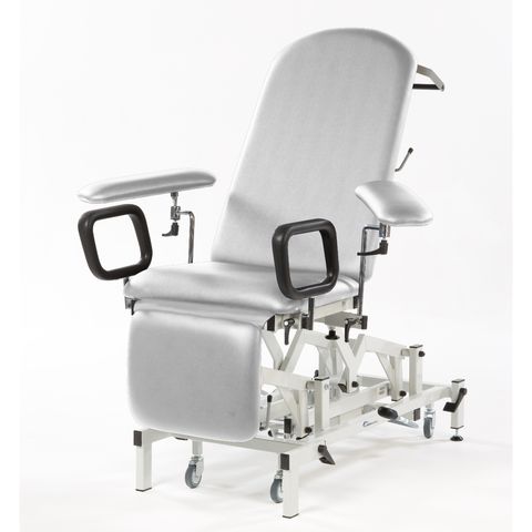 Seers - Medicare Phlebotomy Hydraulic Couch (240Kg SWL) with manual backrest (RWD)