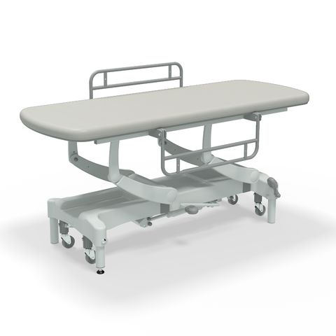 Seers - CLINNOVA Therapy Hygiene Hydraulic Table with side support rails and size and base options (265Kg SWL)
