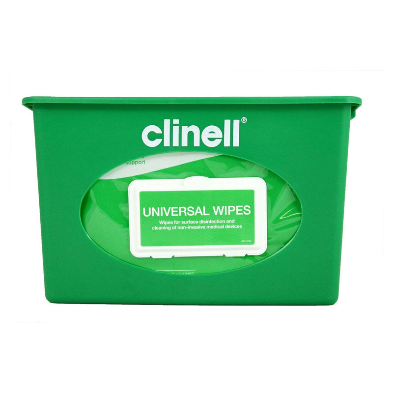 Clinell Universal Wipes Wall Mounted Dispenser - Green