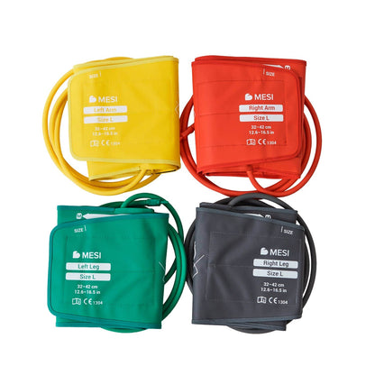 Complete MESI ABPI MD Automated ABPI Measuring Device Set With Medium & Large Cuffs