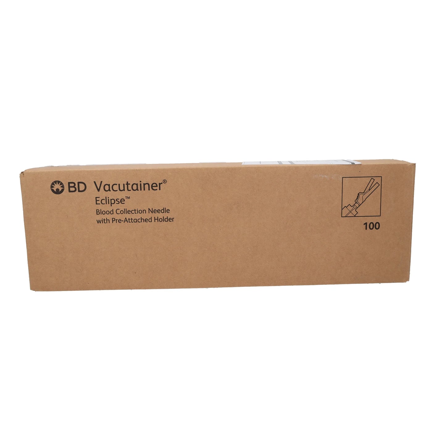 BD Vacutainer® Eclipse™ blood collection needle 21g x1.25 x100 (P)