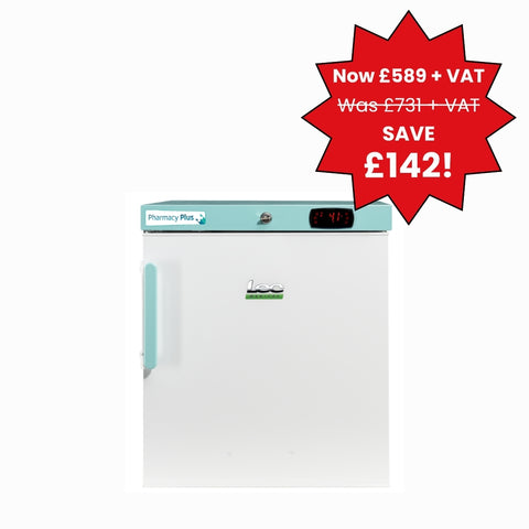 Lec medical PPSR47BT-UK Medical Fridge - Solid Door - 47 Litre