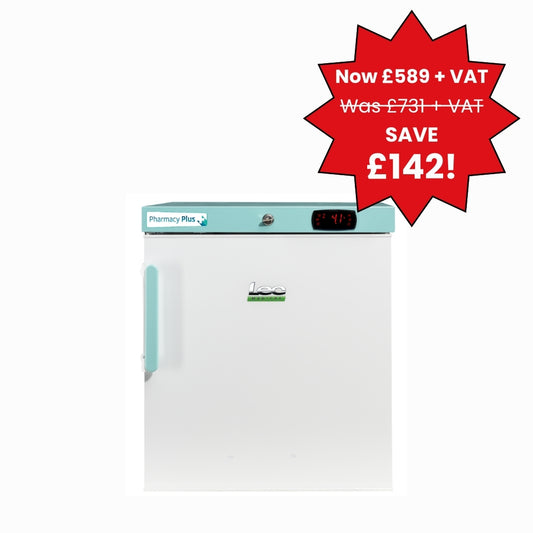 Lec medical PPSR47BT-UK Medical Fridge - Solid Door - 47 Litre