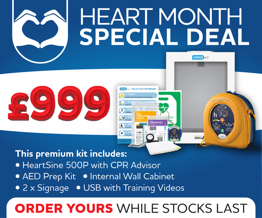 HeartSine 500P Semi-Automatic Package - Limited Time Only