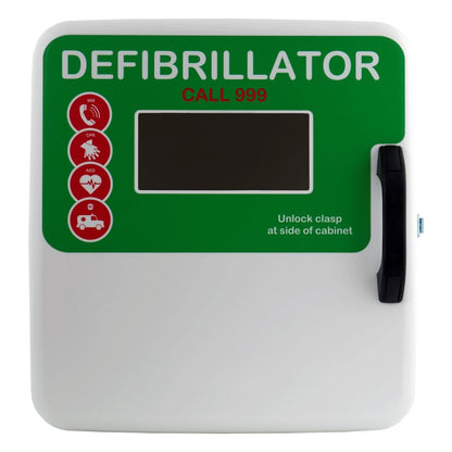 Indoor Defibrillator Cabinet - White