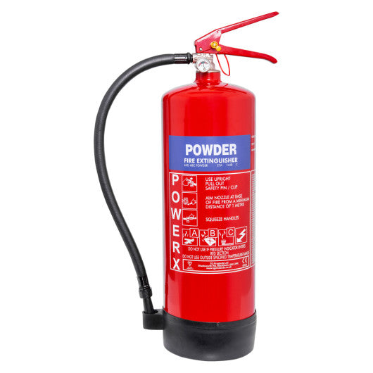 6kg Powder Fire Extinguisher - Thomas Glover PowerX