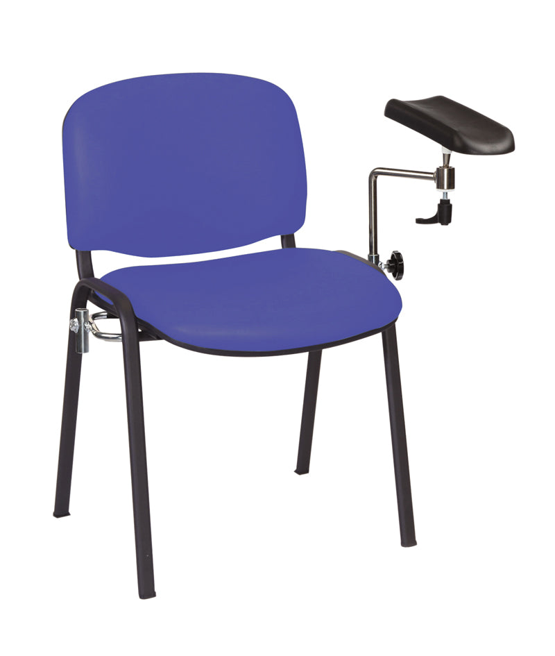 Phlebotomy Chair- MID BLUE