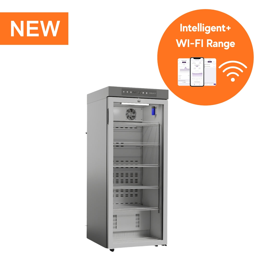 CoolMed CMG300/I Intelligent+ Wi-Fi Medical Fridge – Solid Door – 300 Litre