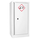 Pharmacy Medical - ACID AND ALKALI CABINET | SINGLE DOOR, ONE SHELF | S, M or L | WHITE