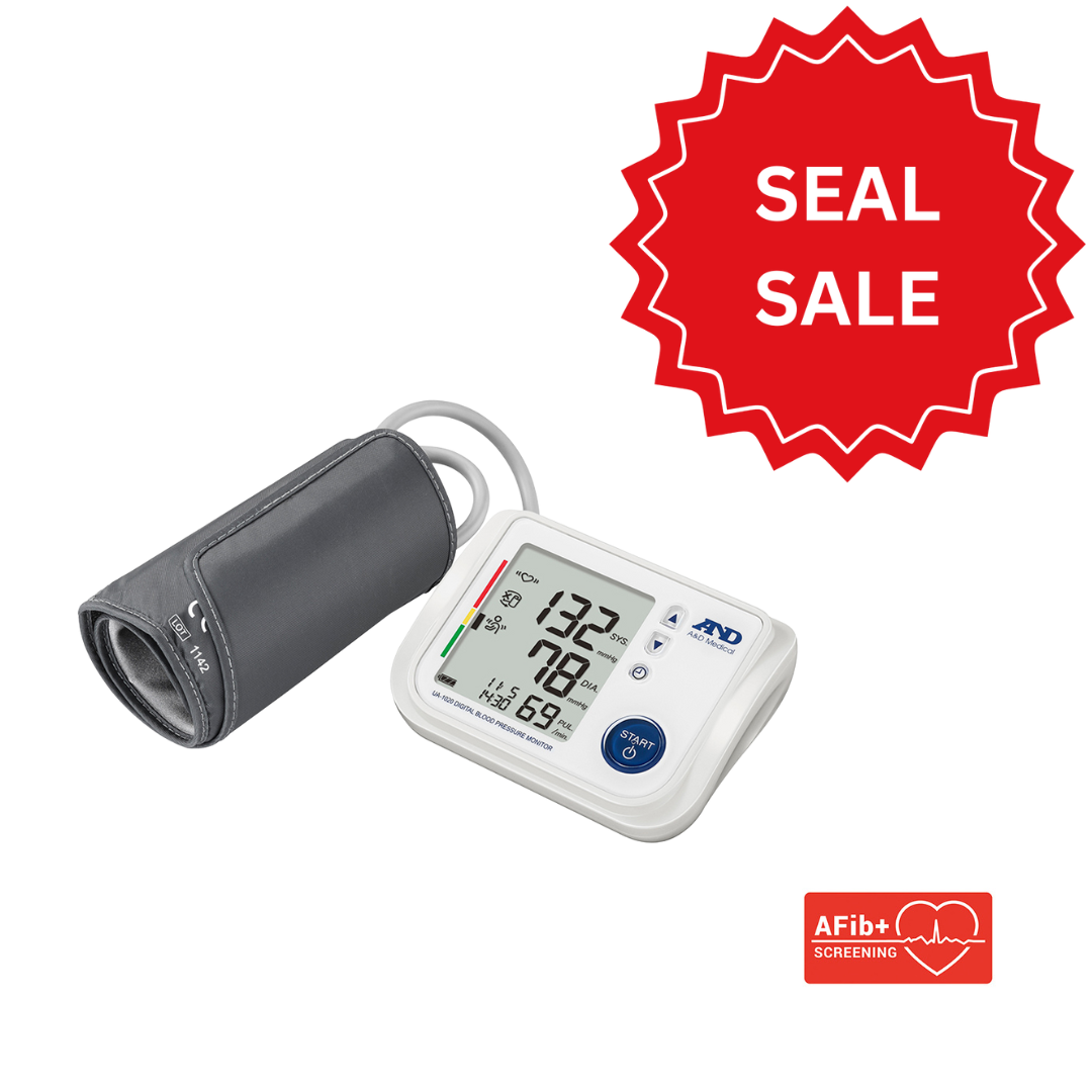 A&D - UA-1020 - Upper arm blood pressure monitor with AFib screening