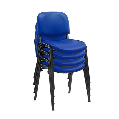 Antibacterial Vinyl Waiting Room Chair No Arms (X4 UNITS NEED TO BE ORDERED)