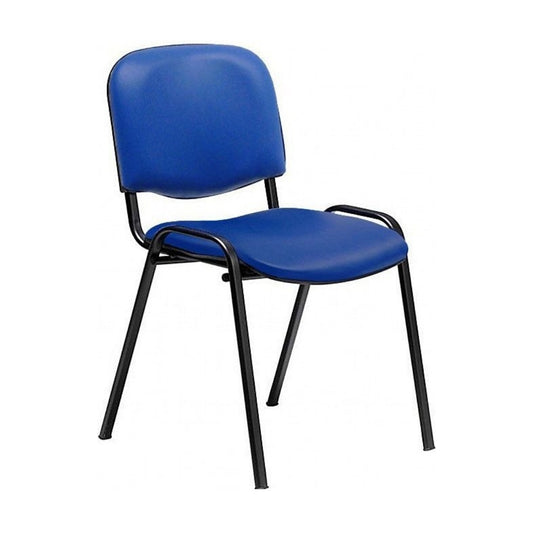 Antibacterial Vinyl Waiting Room Chair No Arms (X4 UNITS NEED TO BE ORDERED)