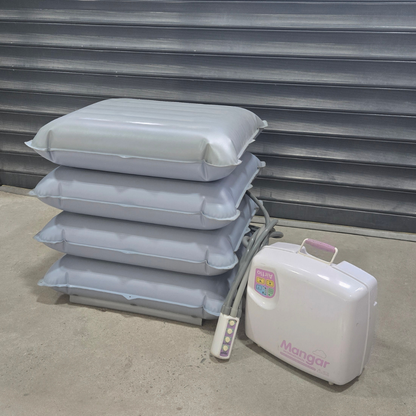 Reconditioned Mangar ELK Emergency Lifting Cushion Bleb Kit A + Airflow MK2 Compressor
