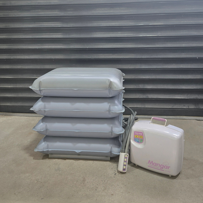 Reconditioned Mangar ELK Emergency Lifting Cushion Bleb Kit A + Airflow MK2 Compressor